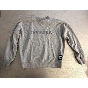 Ivy Park Topshop Flat Barcode Sweatshirt Small Gray Mint Condition Unused